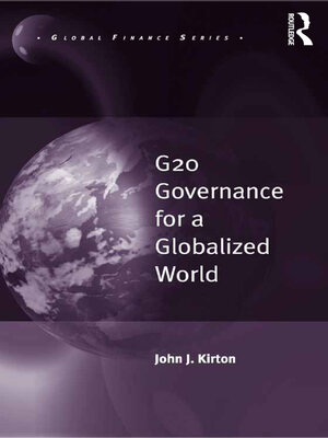 cover image of G20 Governance for a Globalized World